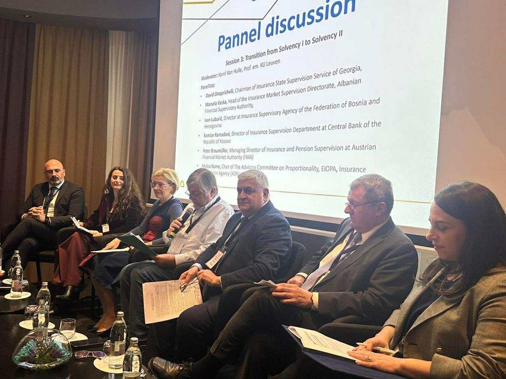 David Onoprishvili Participated in Regional Meeting of Insurance Supervisors in Ljubljana